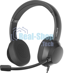 Гарнитура A4Tech Fstyler FH150U чёрный, проводная