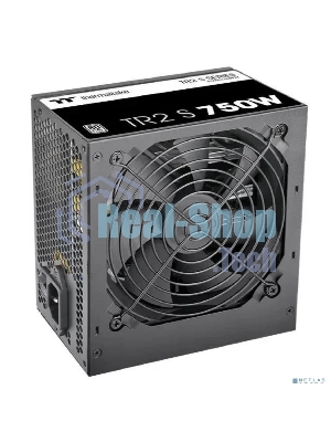 Блок питания Thermaltake ATX TR2 S, 750Вт, 80 PLUS WHITE, 120мм, черный
