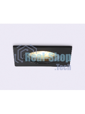 Светильник встраиваемый Ambrella light TN102456 BK черный GU5.3 85*85*28
