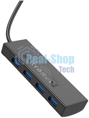 USB-концентратор Hoco HB41, USB Type-C, USB 3.0, USB Type-C