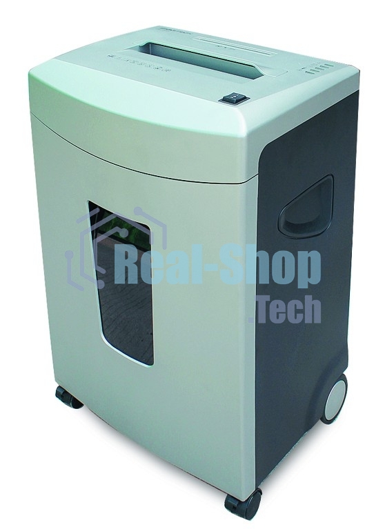 Шредер Office Kit S220 3.9 (секр.Р-2)/ленты/25лист./32лтр./скрепки/скобы/пл.карты/CD