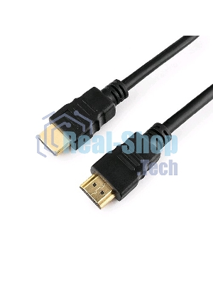 Кабель Cablexpert HDMI CC-HDMI4-6, 19M/19M, v2.0, медь, позол.разъемы, экран, 1.8м, черный, пакет