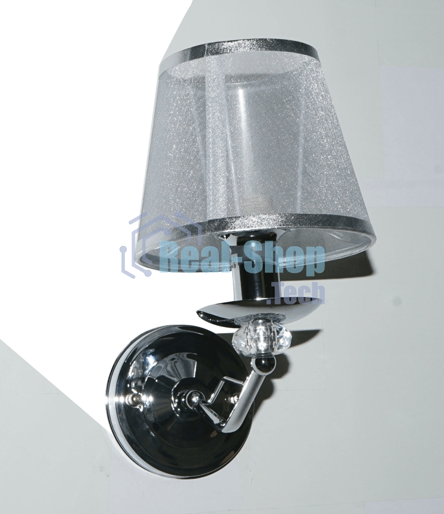 Бра Hiper E27х1х60Вт Белый/хром H027-1