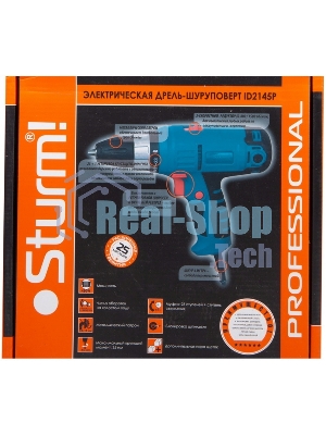 Дрель-шуруповерт Sturm ID2145P 450 Вт, 45 Нм, щеточный