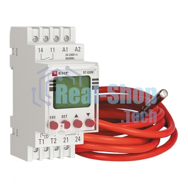Реле температуры с дисплеем RT-820M (-25....+130 С) PROxima EKF RT-820M