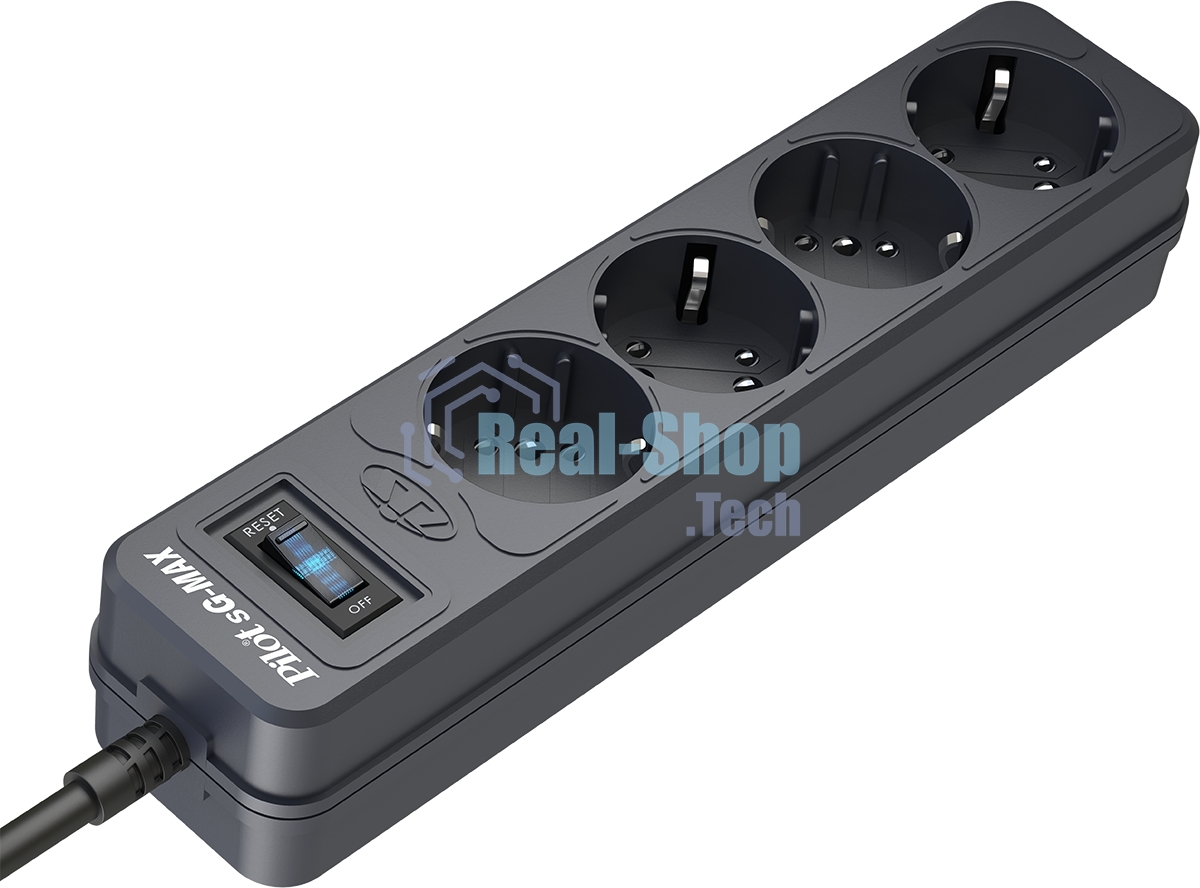 Сетевой фильтр ZIS Company PILOT sG-MAX 3 м, 5 розеток