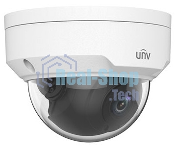 Видеокамера Uniview IP купольная антивандальная, 1/2.8