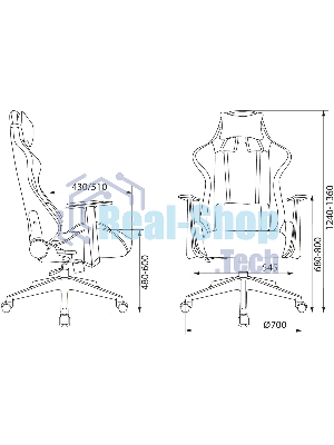 Кресло ZOMBIE GAME RGB черный, экокожа, 120 кг, подголовник, механизм качания