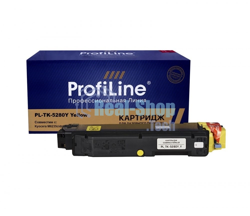 Картридж ProfiLine PL-TK-5280Y для принтеров Kyocera M6235cidn/M6635cidn/P6235cdn Yellow 11000 копий