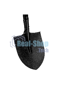 Лопата штыковая углубленная, 220х270х1330 мм, деревянный черенок, с рукояткой, LUXE Palisad