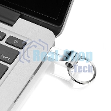Флешка USB Netac U275 (NT03U275N-016G-20SL), 16Gb, USB 2.0, R/W 50/40, серебристый