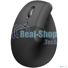 Мышь беспроводная Logitech Lift графитовый, 4000 dpi, радиоканал, Bluetooth, USB, кнопки - 6