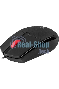 Мышь проводная Defender Delta MM-523 черный, 1000 dpi, USB, кнопки - 3