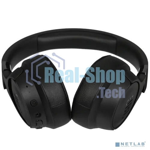 Беспроводные/проводные наушники JBL Tune 720BT черный, полноразмерные, Bluetooth + проводной, быстрая зарядка