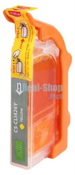 Картридж струйный Cactus CS-CLI426Y желтый (8,4 мл.) для Canon MG5140/5240/6140/8140/MX884