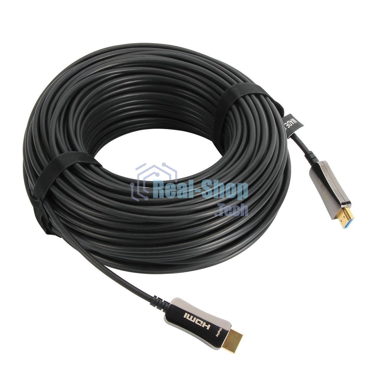 Активный оптический кабель HDMI 19M/M,ver. 2.0, 4K@60 Hz 30m VCOM D3742A-30M