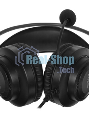 Гарнитура A4Tech Fstyler FH200i серый, проводная