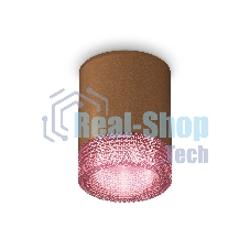 Светильник Ambrella Light XS6304021 SCF/PI кофе песок/розовый MR16 GU5.3 (C6304, N6152)