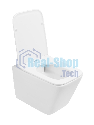 Комплект BAU 6 в 1: усиленная инсталляция BAU IDEAL, унитаз подвесной безободковый вихревой Bau Stil Hurricane, быстросъемное тонкое сиденье дюропласт микролифт, клавиша BAU Round, черная матовая