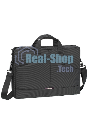 Сумка для ноутбука 15,6” Riva Case 8731 серый, полиэстер