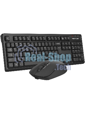Комплект клавиатура+мышь A4Tech FStyler FG1200S беспроводной, USB, чёрный