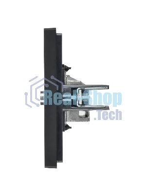 Розетка телевизионная оконечная FORTE&PIANO FP128 черный IEK FP-A10-O-K02