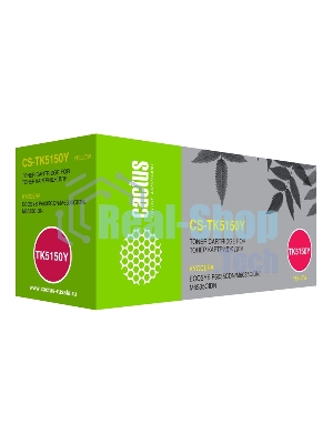 Картридж лазерный Cactus CS-TK5150Y желтый (10000 стр.) для Kyocera Ecosys M6035cidn/P6035cdn