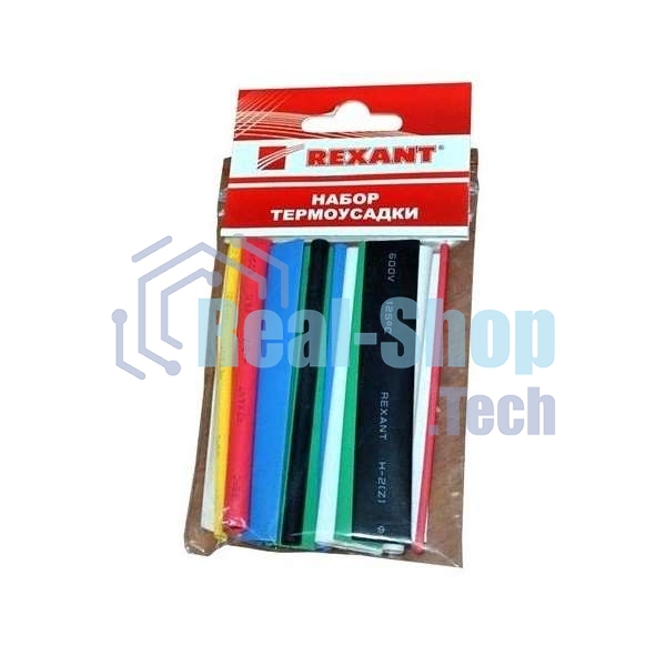 Термоусаживаемые трубки Rexant MULTICOLOR 2:1 (Набор 13 шт.)