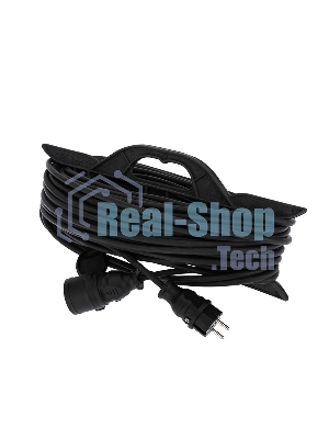 Удлинитель-шнур на рамке Rexant КГ 3х1.5, 20 м, морозостойкий, с/з, 16 А, 3500 Вт, IP44 (Сделано в России)