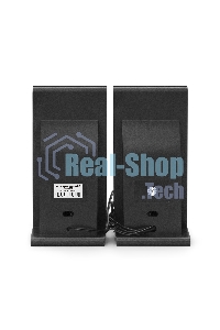 Акустическая система 2.0 ExeGate EX287056RUS Tango 230 (питание USB, 2х3Вт (Вт RMS), 80-20000Гц, черный)