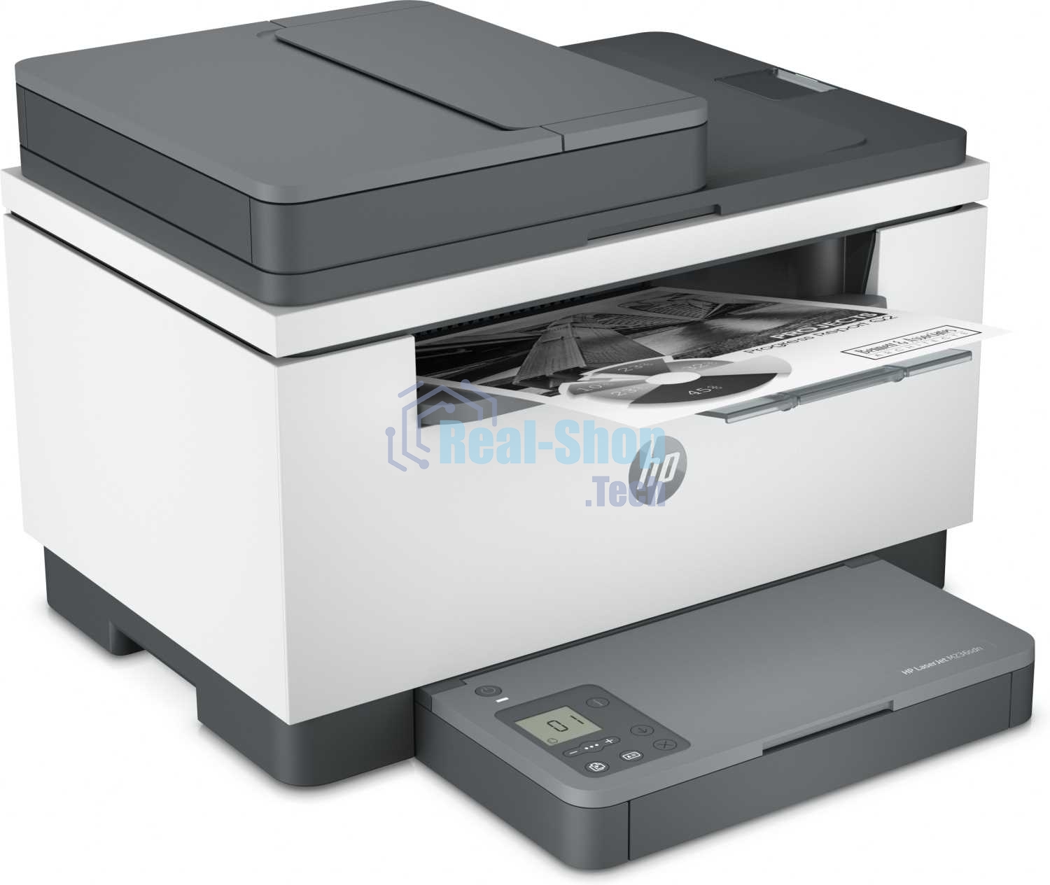 МФУ лазерное HP LaserJet M236sdn (9YG08A), A4, ч/б, печ. до 29 стр/мин., скан. до 19 стр/мин. (ч/б) 10 стр/мин. (цвет), 600 x 600 dpi, USB, RJ-45, Air Print, Mopria