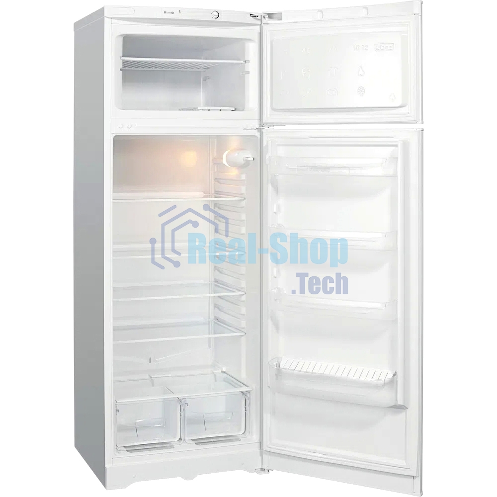 Холодильник Indesit TIA 16 белый двухкамерный 245/51л морозилка сверху