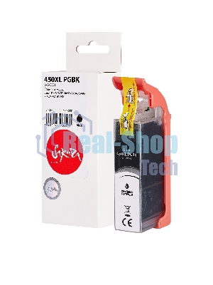 Картридж струйный Sakura 6434B001 (450XL PG Black) для Canon, черный, 20,4 мл., 500 к.