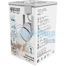 Система трековая Gauss 50Вт белый