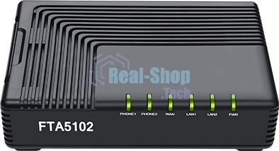 Шлюз IP Flyingvoice FTA5102E2 черный