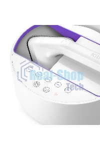 Отпариватель Kitfort КТ-9110-1 белый/фиолетовый, 2180 Вт, 45 г/мин, 600 мл