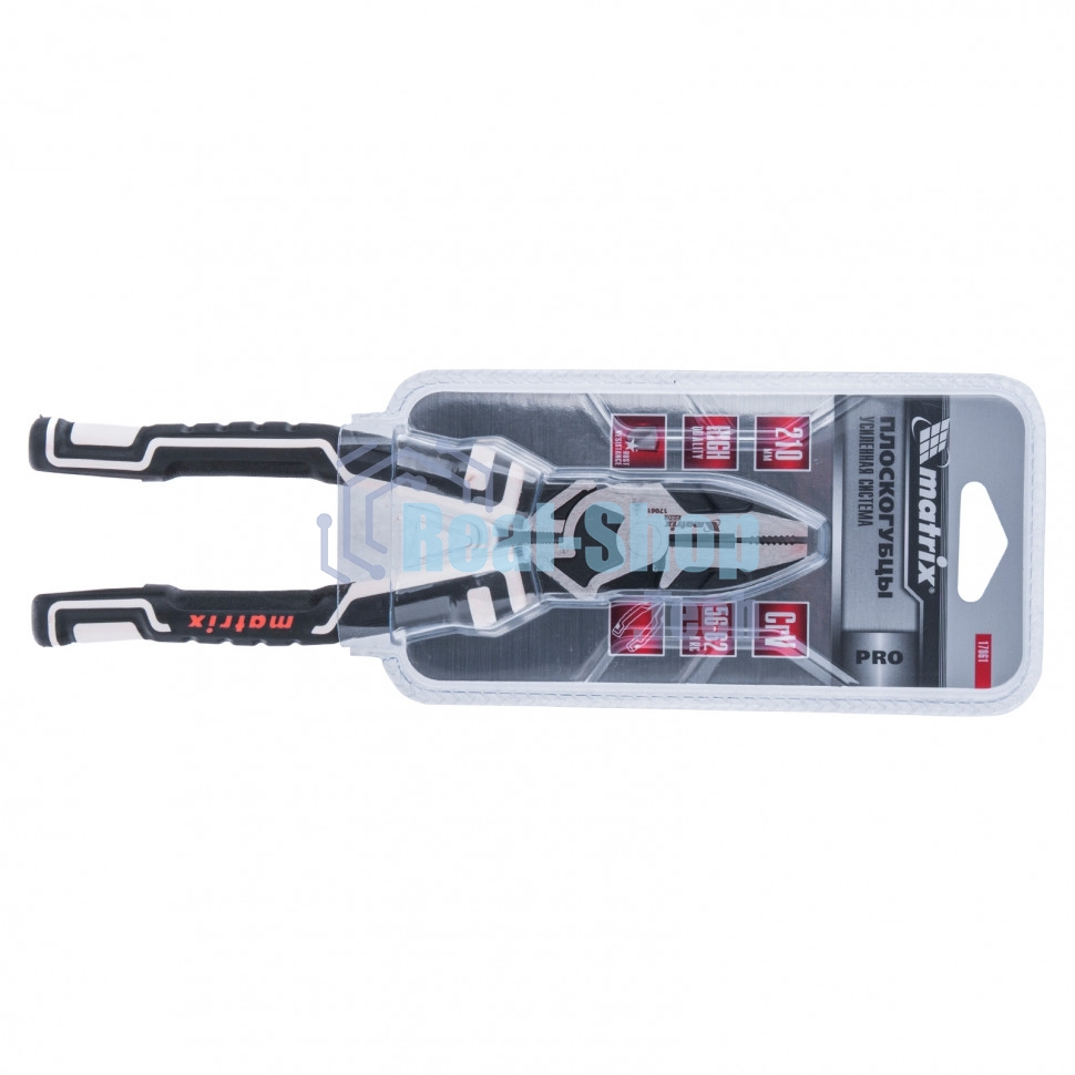 Плоскогубцы комбинированные Matrix 210 мм, усиленная система, PRO