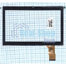 Сенсорное стекло (тачскрин) AT-C1088, черное