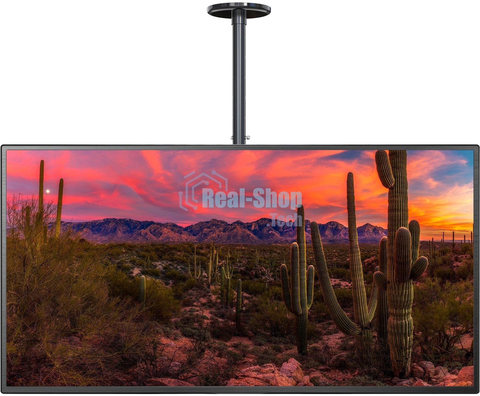 Кронштейн для телевизора Cactus CS-CP04-R черный 37