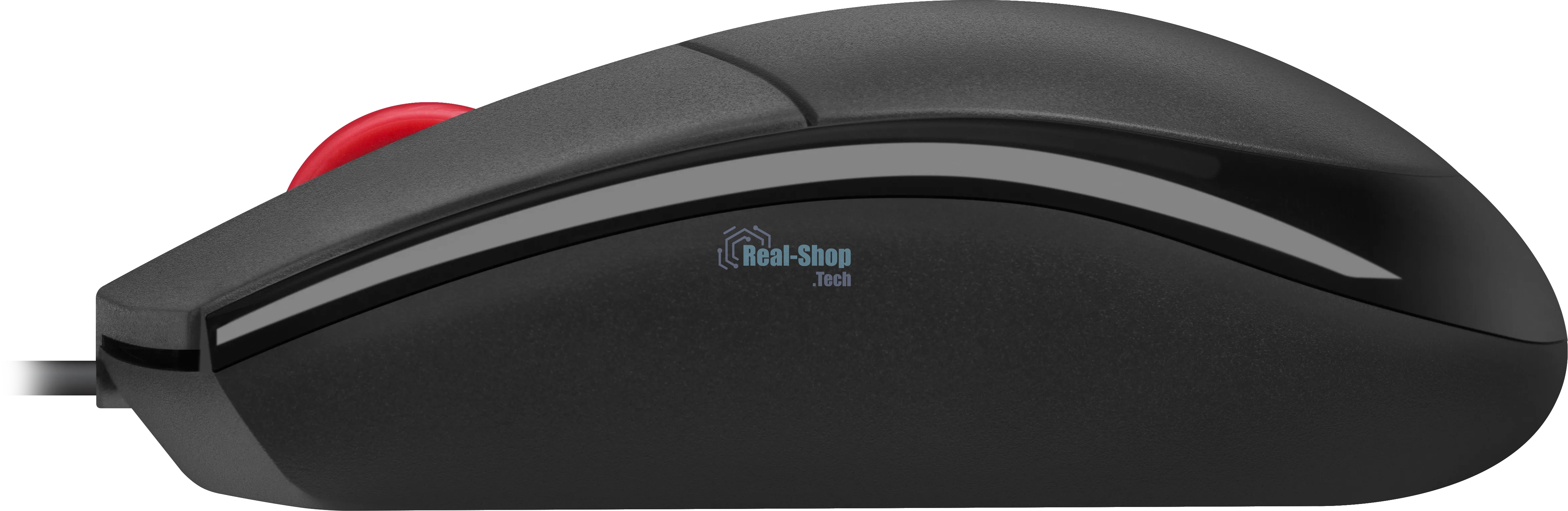 Мышь проводная Defender Delta MM-523 черный, 1000 dpi, USB, кнопки - 3