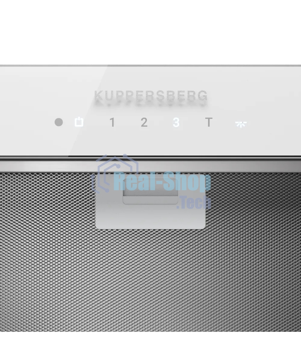 Вытяжка встраиваемая Kuppersberg Innova V 60 белый, 52.6 см, 1300 куб. м/ч, 46 дБ