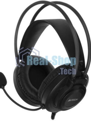 Гарнитура A4Tech Fstyler FH200i серый, проводная