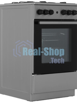 Плита газовая Gorenje GGI5A21XJ серебристый, конфорок 4 газовых, духовка 61 л, 50 см x 85 см x 59.4 см