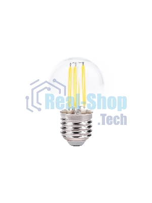 Светодиодная лампа Ambrella light 203915 Filament LED G45-F 6W E27 4200K (60W)