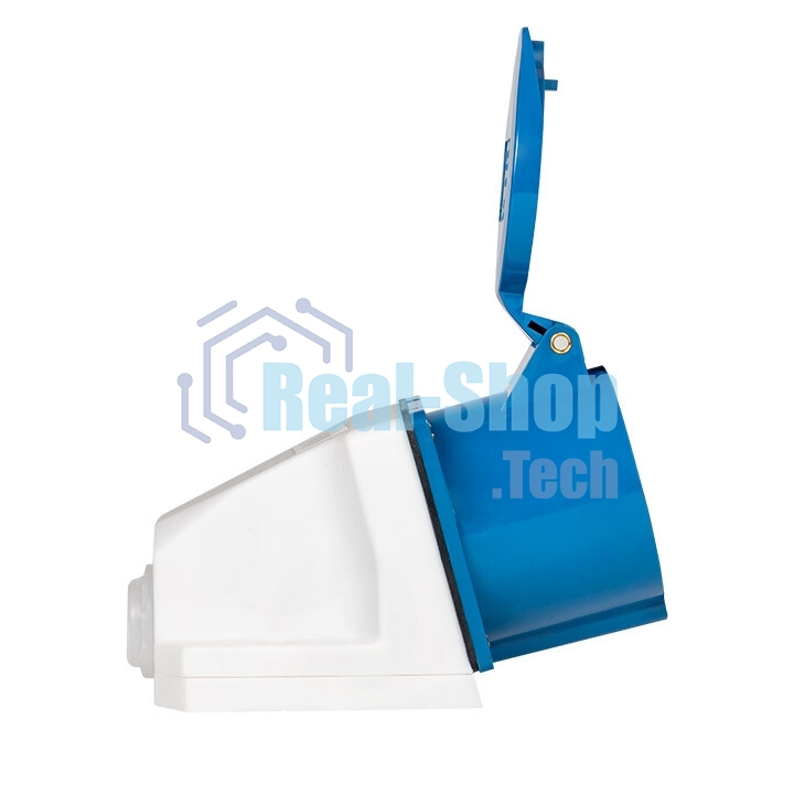 Розетка наруж. уст. 16А 220В 2Р+РЕ IP44 (113) EKF ps-113-16-220