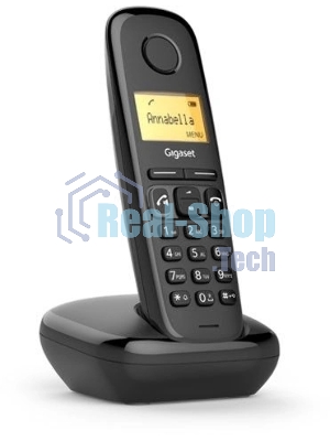 Радиотелефон Dect Gigaset A270 SYS черный АОН
