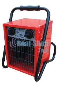 Тепловые пушки Ресанта ТЭП-2000 67/1/1 Тепловая электрическая пушкаквадратная, 220В, 650/1300/2000 Вт, 4,7 кг