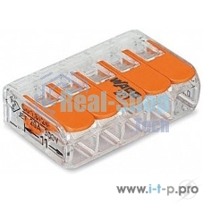 Клемма компактная Wago 221-415 5х(0,2-4,0 кв.мм)