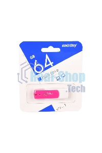 Флешка USB 64Gb USB USB 2.0 Smartbuy Diamond Pink (SB64GbDP)