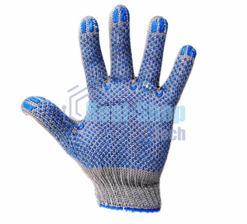 Перчатки Rexant х/б с покрытием ПВХ (